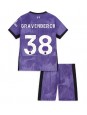 Otroški Nogometna dresi replika Liverpool Ryan Gravenberch #38 Tretji 2023-24 Kratek rokav (+ hlače)